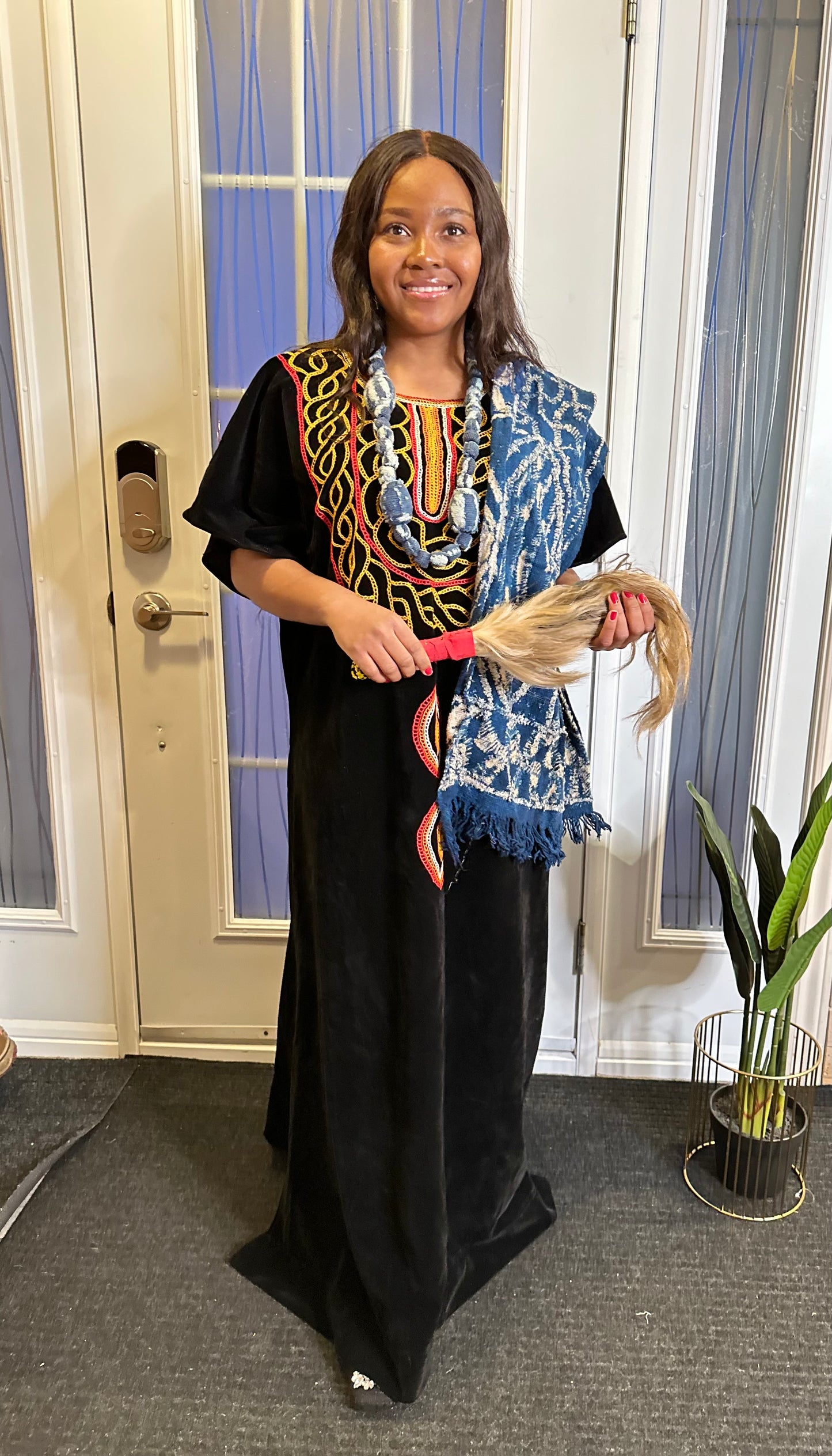 Boubou Africain en Motif Toghu Bamenda