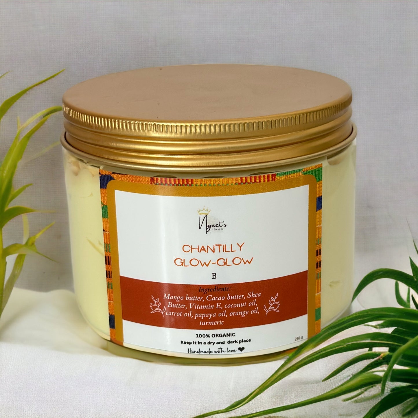 Chantilly glow glow pour le corps