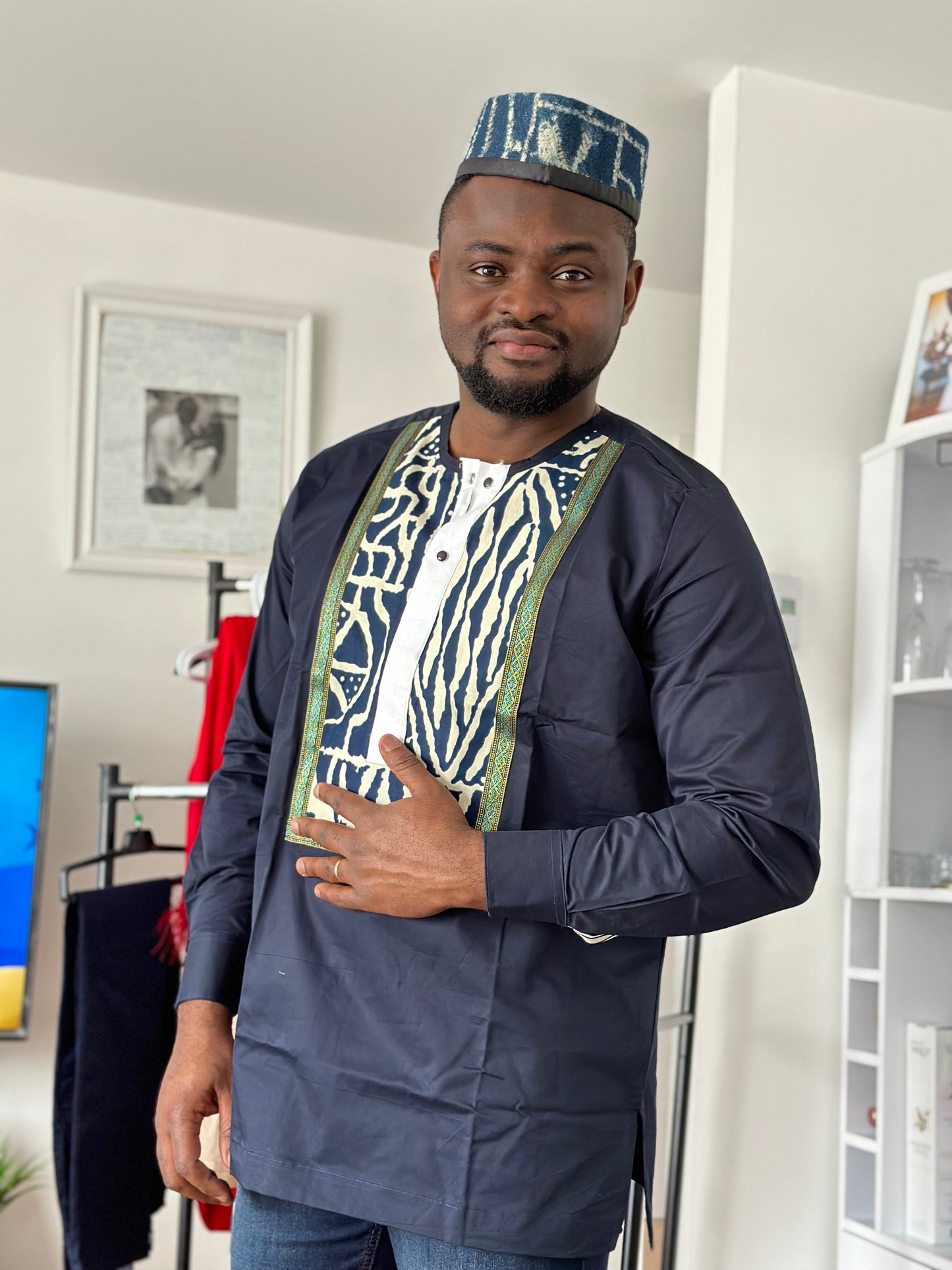 African Print Ndi Shirt
