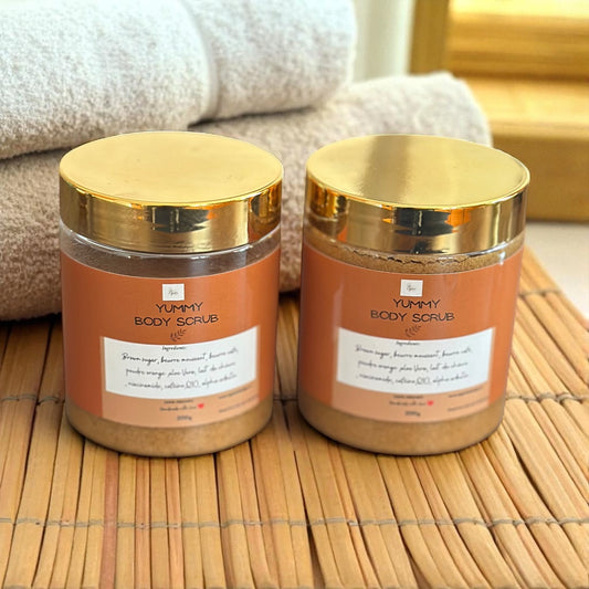 Yummy body scrub