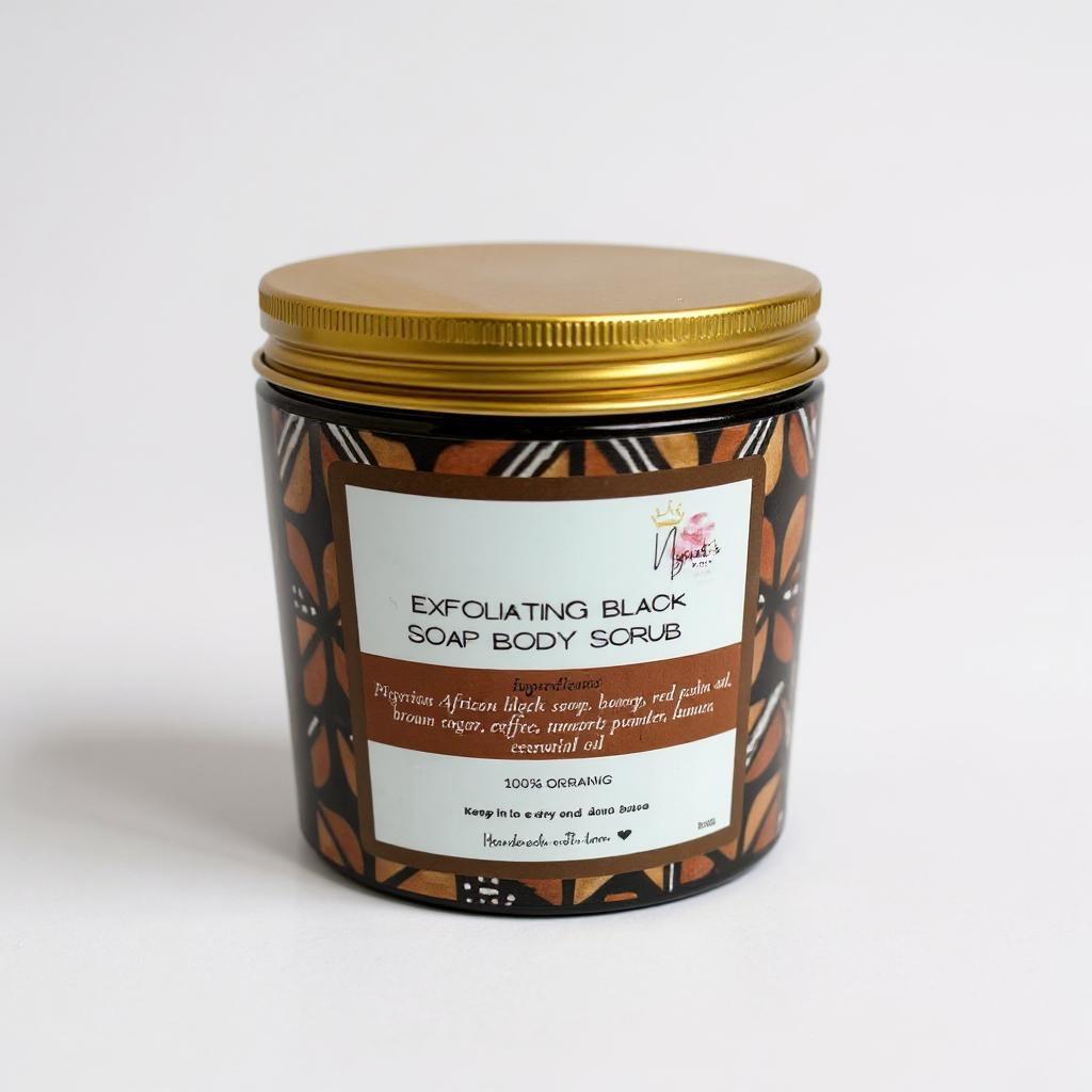 Gommage au savon noir nigérien