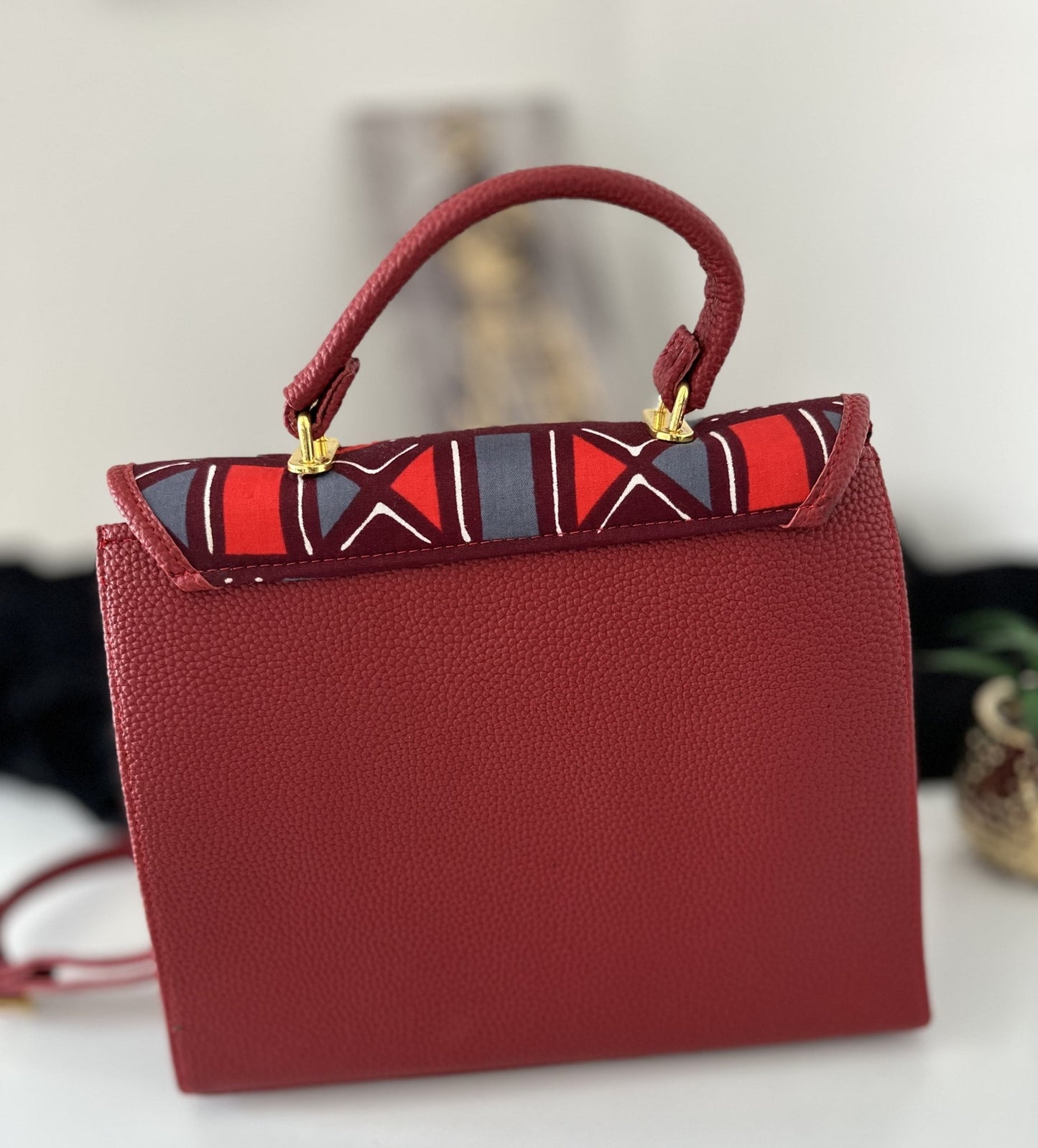 Alexia Ankara handbag/ luxury handbag/ sac à main Africain de luxe - Nguet’s Design