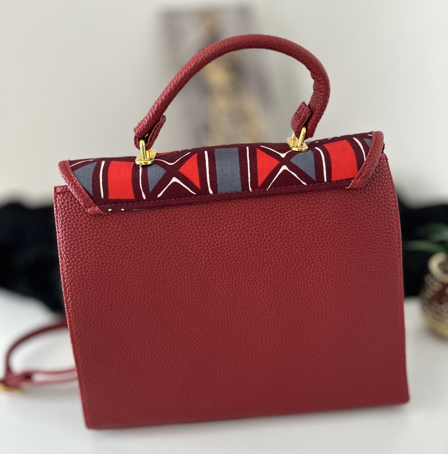 Alexia Ankara handbag/ luxury handbag/ sac à main Africain de luxe - Nguet’s Design